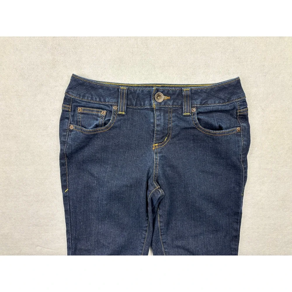 DKNY Soho Jeans Womens 6P Dark Wash Stretch Denim Blue Classic 5 Pocket‎